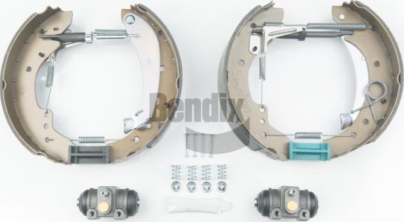 BENDIX Braking BXK2073 - Комплект гальм, барабанний механізм autocars.com.ua
