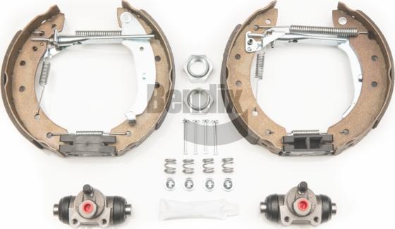 BENDIX Braking BXK2074 - Комплект гальм, барабанний механізм autocars.com.ua