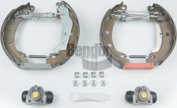 BENDIX Braking BXK2087 - Комплект гальм, барабанний механізм autocars.com.ua