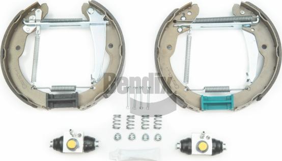BENDIX Braking BXK2096 - Комплект гальм, барабанний механізм autocars.com.ua