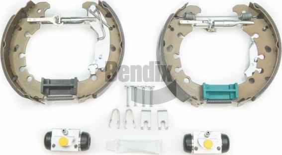 BENDIX Braking BXK2198 - Комплект гальм, барабанний механізм autocars.com.ua