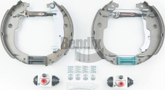 BENDIX Braking BXK2214 - Комплект гальм, барабанний механізм autocars.com.ua