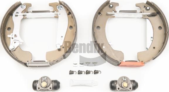 BENDIX Braking BXK2322 - Комплект гальм, барабанний механізм autocars.com.ua
