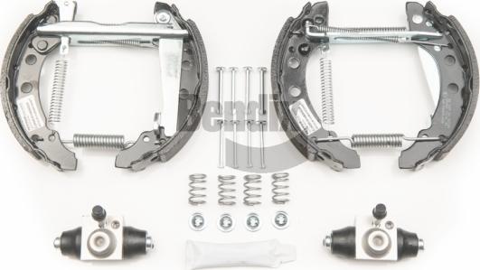 BENDIX Braking BXK3008 - Комплект гальм, барабанний механізм autocars.com.ua