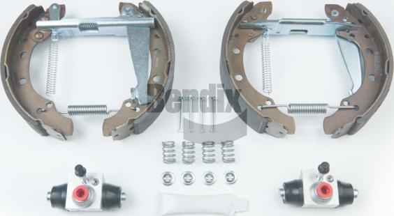 BENDIX Braking BXK3057 - Комплект гальм, барабанний механізм autocars.com.ua
