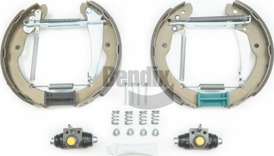 BENDIX Braking BXK3096 - Комплект гальм, барабанний механізм autocars.com.ua