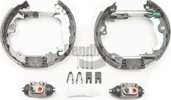 BENDIX Braking BXK3097 - Комплект гальм, барабанний механізм autocars.com.ua