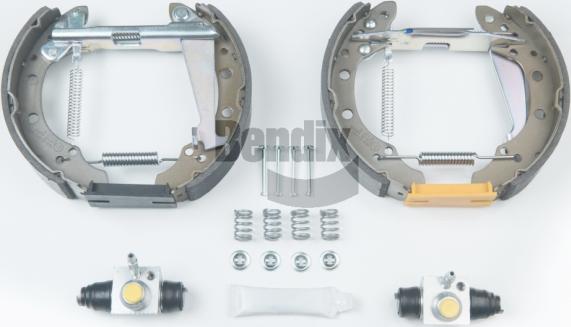 BENDIX Braking BXK5057 - Комплект гальм, барабанний механізм autocars.com.ua