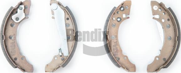 BENDIX Braking BXS1008 - Комплект гальм, барабанний механізм autocars.com.ua