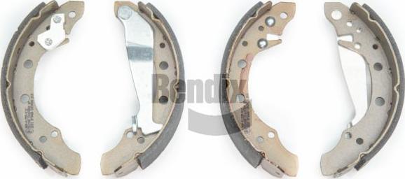 BENDIX Braking BXS1009 - Комплект гальм, барабанний механізм autocars.com.ua
