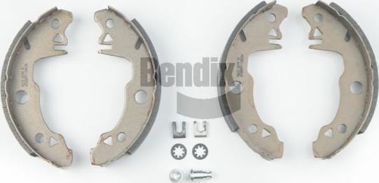 BENDIX Braking BXS1018 - Комплект гальм, барабанний механізм autocars.com.ua