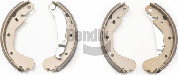 BENDIX Braking BXS1025 - Комплект гальм, барабанний механізм autocars.com.ua