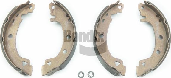 BENDIX Braking BXS1032 - Комплект гальм, барабанний механізм autocars.com.ua