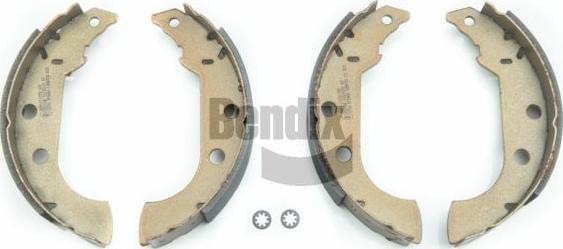 BENDIX Braking BXS1034 - Комплект гальм, барабанний механізм autocars.com.ua