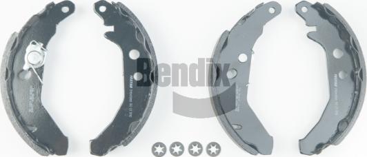 BENDIX Braking BXS1041 - Комплект гальм, барабанний механізм autocars.com.ua