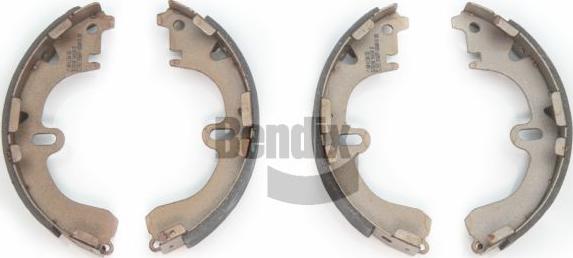 BENDIX Braking BXS1045 - Комплект гальм, барабанний механізм autocars.com.ua
