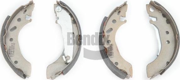 BENDIX Braking BXS1047 - Комплект гальм, барабанний механізм autocars.com.ua