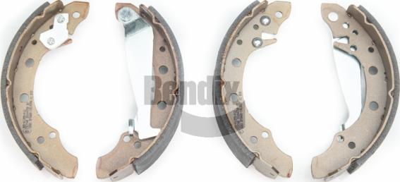 BENDIX Braking BXS1057 - Комплект гальм, барабанний механізм autocars.com.ua