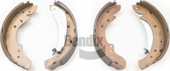 BENDIX Braking BXS1073 - Комплект гальм, барабанний механізм autocars.com.ua