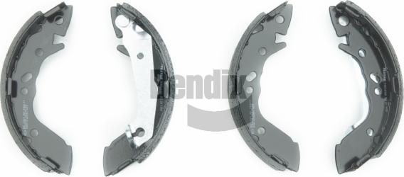BENDIX Braking BXS1081 - Комплект гальм, барабанний механізм autocars.com.ua