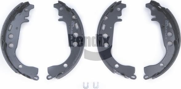 BENDIX Braking BXS1106 - Комплект гальм, барабанний механізм autocars.com.ua