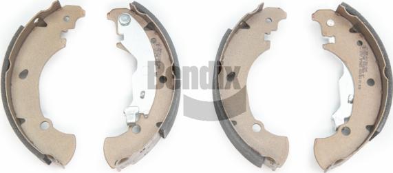 BENDIX Braking BXS1107 - Комплект гальм, барабанний механізм autocars.com.ua