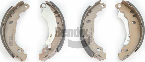 BENDIX Braking BXS1108 - Комплект гальм, барабанний механізм autocars.com.ua