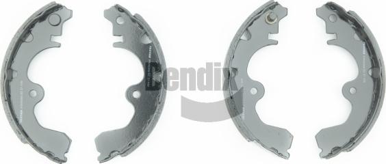 BENDIX Braking BXS1112 - Комплект гальм, барабанний механізм autocars.com.ua
