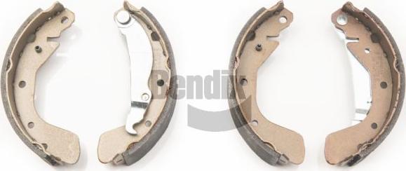 BENDIX Braking BXS1141 - Комплект гальм, барабанний механізм autocars.com.ua