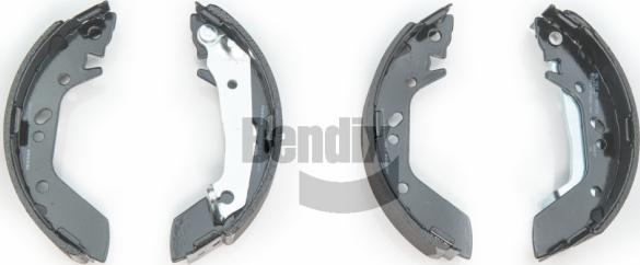 BENDIX Braking BXS1152 - Комплект гальм, барабанний механізм autocars.com.ua