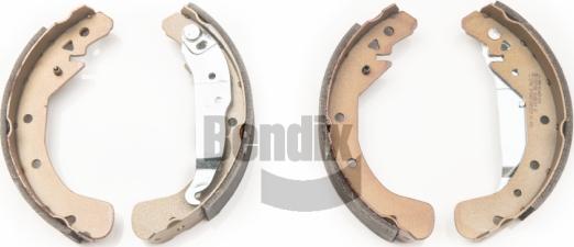 BENDIX Braking BXS1156 - Комплект гальм, барабанний механізм autocars.com.ua