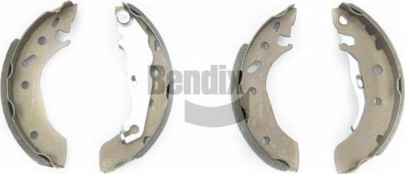 BENDIX Braking BXS1165 - Комплект гальм, барабанний механізм autocars.com.ua