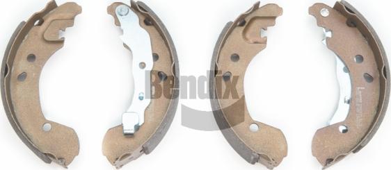 BENDIX Braking BXS1176 - Комплект гальм, барабанний механізм autocars.com.ua