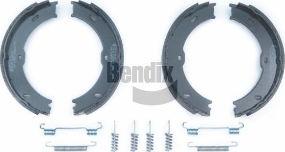BENDIX Braking BXS1210 - Комплект гальм, ручник, парковка autocars.com.ua