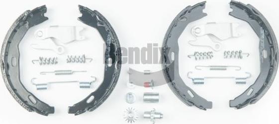BENDIX Braking BXS1211 - Комплект гальм, ручник, парковка autocars.com.ua