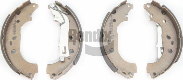 BENDIX Braking BXS1216 - Комплект гальм, барабанний механізм autocars.com.ua