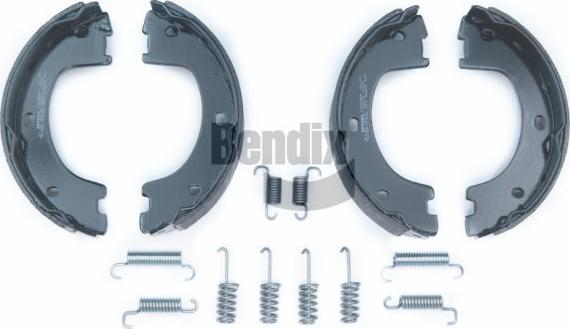 BENDIX Braking BXS1227 - Комплект гальм, ручник, парковка autocars.com.ua