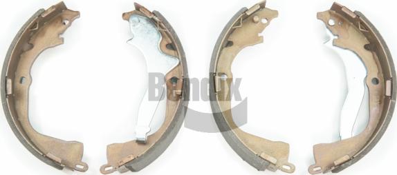 BENDIX Braking BXS1278 - Комплект гальм, барабанний механізм autocars.com.ua
