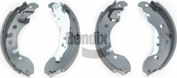 BENDIX Braking BXS1286 - Комплект гальм, барабанний механізм autocars.com.ua