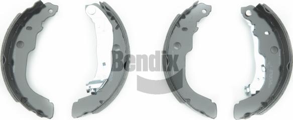 BENDIX Braking BXS1307 - Комплект гальм, барабанний механізм autocars.com.ua