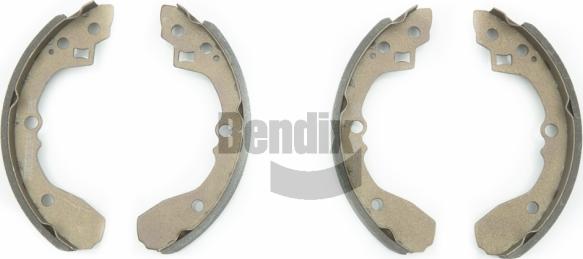 BENDIX Braking BXS1308 - Комплект гальм, барабанний механізм autocars.com.ua