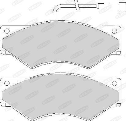 Beral 2910720004134753 - Гальмівні колодки, дискові гальма autocars.com.ua