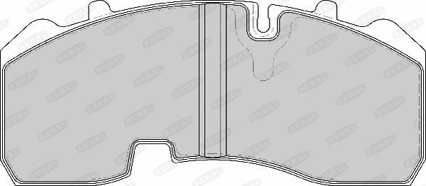 Beral 2916530004145694 - Гальмівні колодки, дискові гальма autocars.com.ua