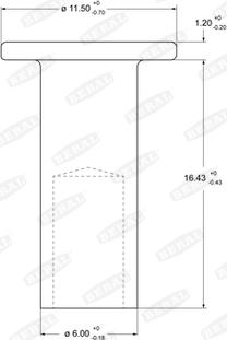 Beral 92050 - Заклепка, накладки барабанного гальма autocars.com.ua