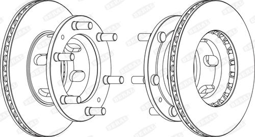 Beral BCR108A - Гальмівний диск autocars.com.ua