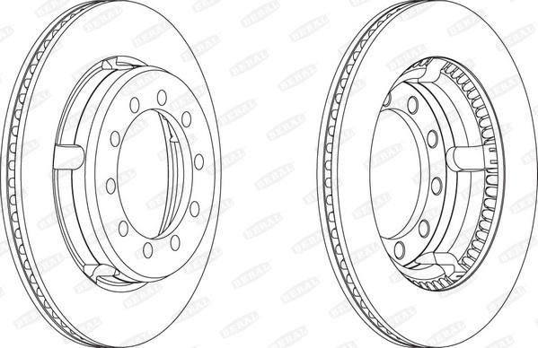 Beral BCR109A - Гальмівний диск autocars.com.ua