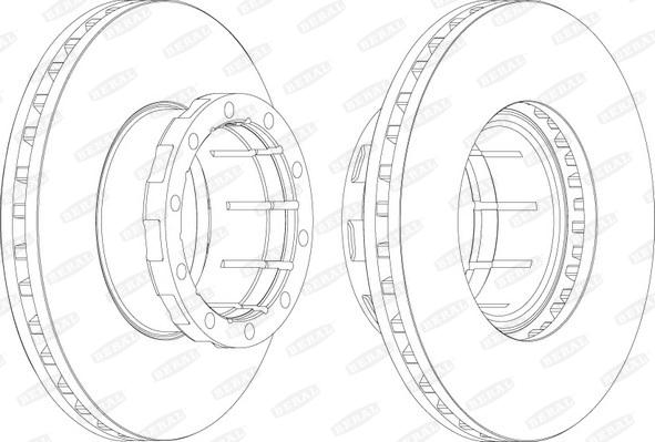 Maxtech 885403.6880 - Гальмівний диск autocars.com.ua