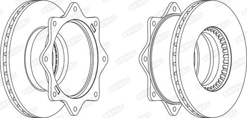 Beral BCR142A - Тормозной диск avtokuzovplus.com.ua