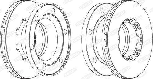 Beral BCR175A - Тормозной диск avtokuzovplus.com.ua