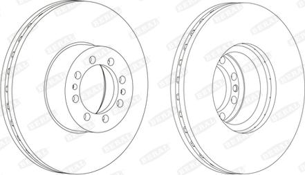 Beral BCR301A - Гальмівний диск autocars.com.ua